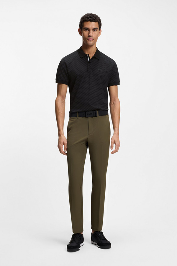 ΜΠΛΟΥΖΑ POLO BOSS - 001 ΜΑΥΡΟ